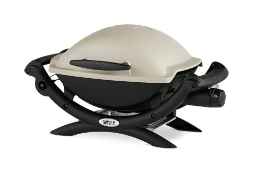 Weber Q1000 Gasgrill, 43 x 32 cm, Titan (50060079) von Weber