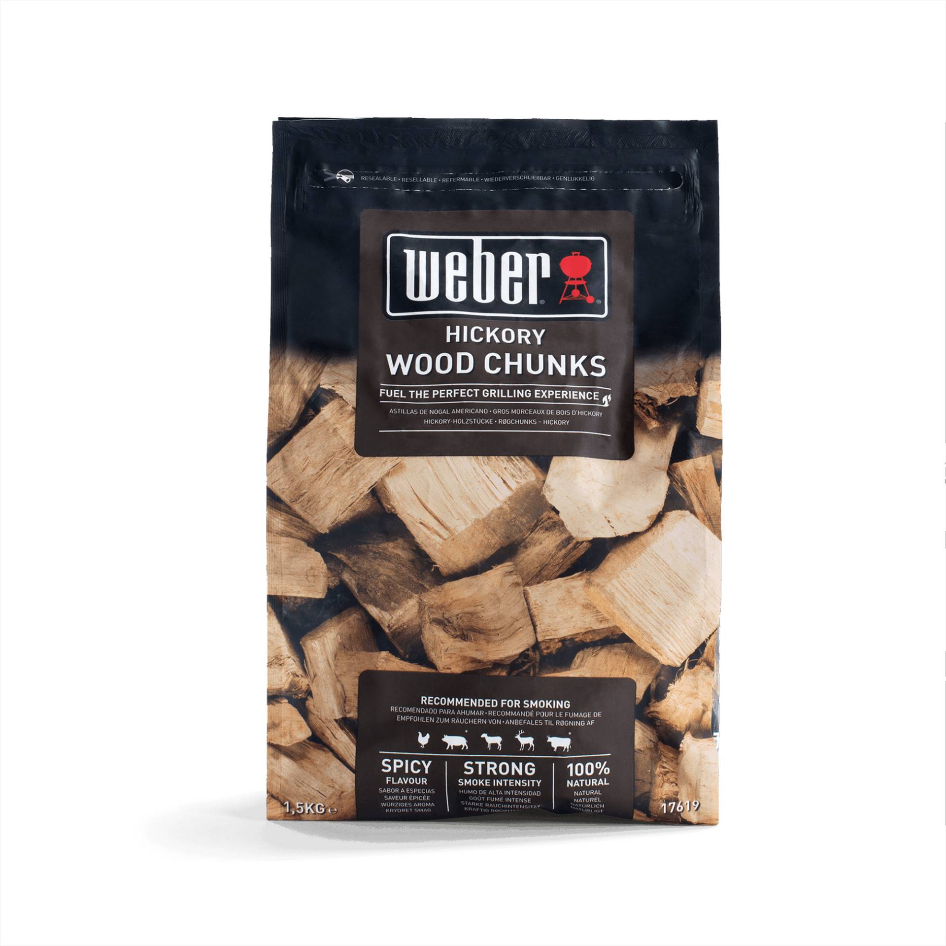 Weber Räucherholz Holzstücke Hickory 1,5 kg von Weber