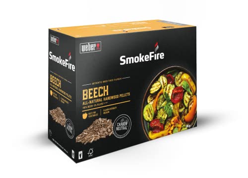 Weber SmokeFire Holzpellets Buche - 8 kg, Natur von Weber