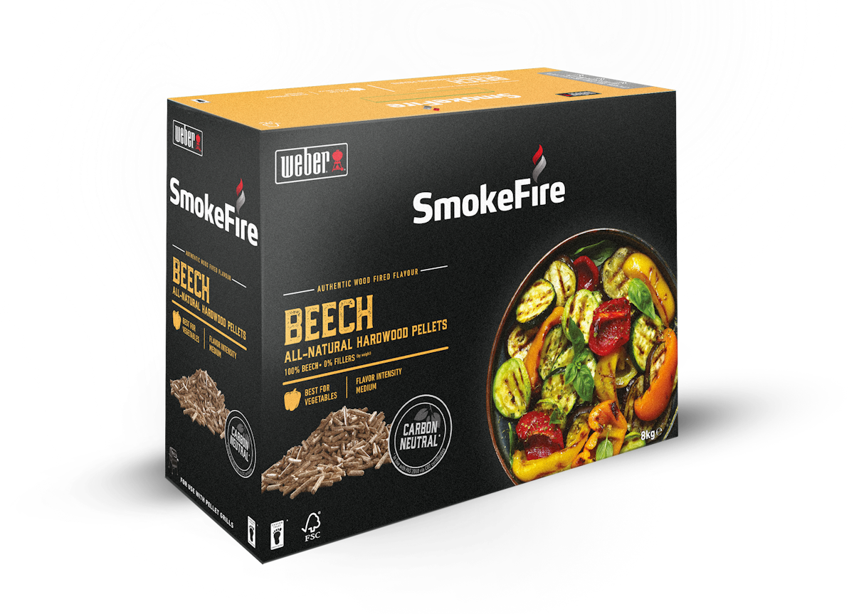 Weber Holzpellets 100 % natürlich Buchenholz 8 kg von Weber