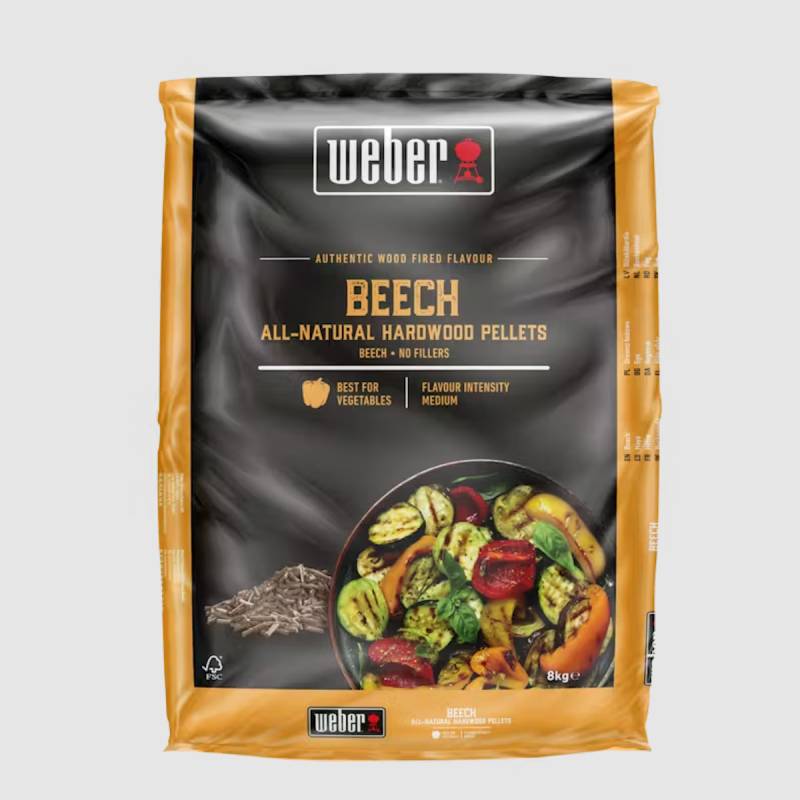 Weber Holzpellets 100 % natürlich Buchenholz 8 kg von Weber