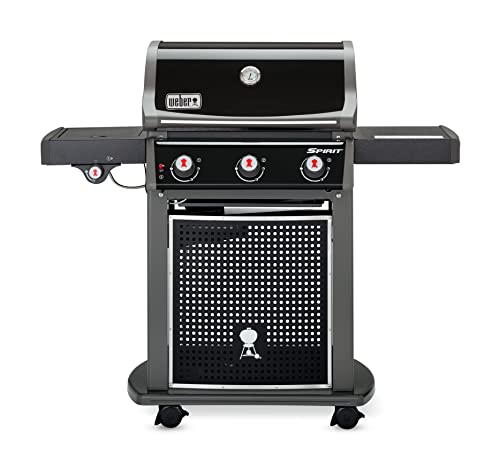 Weber Spirit E-320 Classic Gasgrill, 3 Brenner + Seitenbrenner, Schwarz (46415079) von Weber