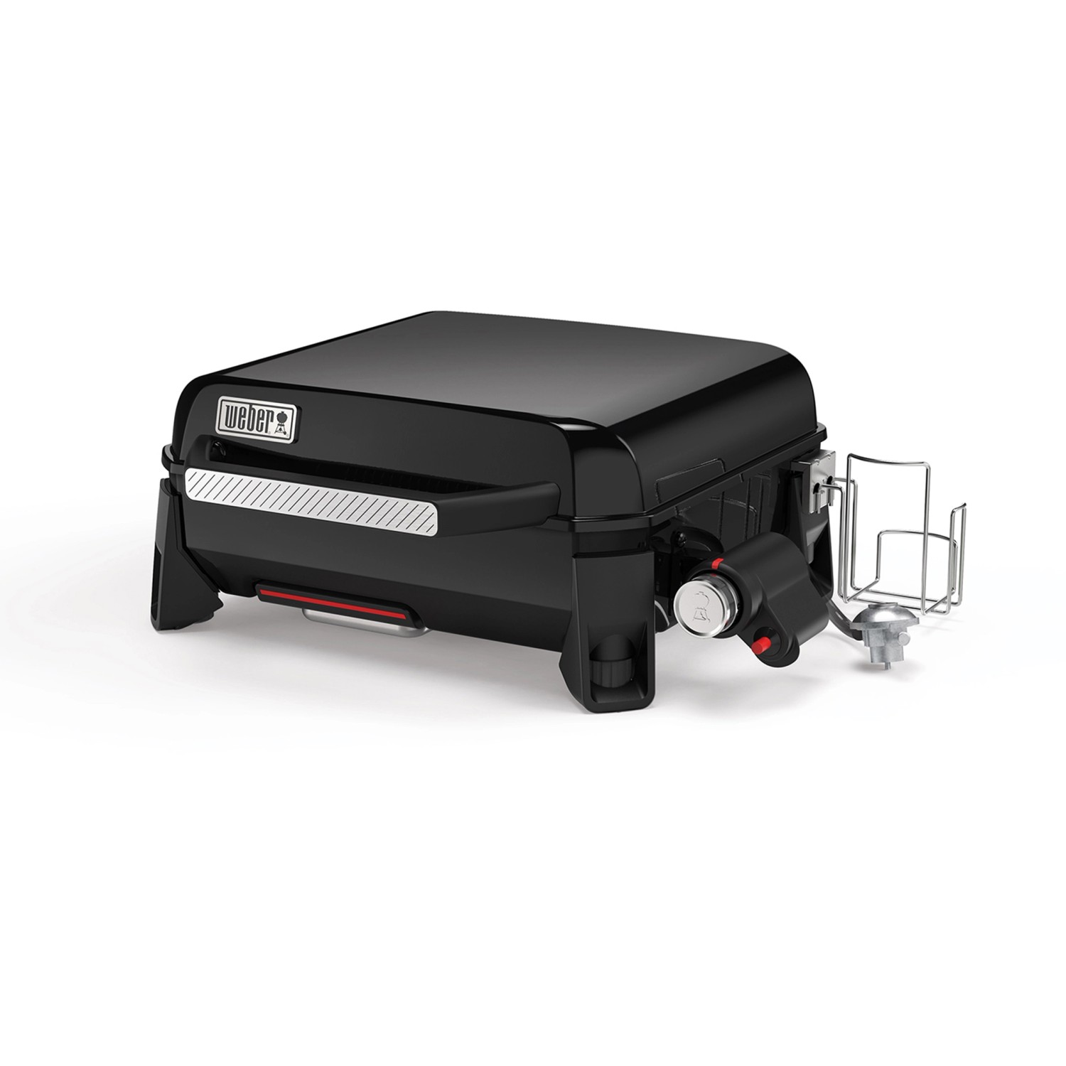 Weber Tisch-Gasgrill GRIDDLE GP43 Schwarz mit Piezo-Zündung von Weber