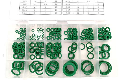 WeberTools FD-1048 O-Ringe Klimaanlage HNBR Dichtungsringe Grüne Dichtringe KFZ, 3-22mm, 225-tlg WeberTools FD-1048 O-Ringe Klimaanlage HNBR Dichtungsringe Grüne Dichtringe KFZ, 3-22mm, 225-tlg von WeberTools