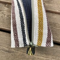 Handgewebtes Mäppchen - Jedes Ist Ein Unikat von WebereiGarnwerkstatt