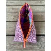 Handgewebtes Mäppchen - Jedes Ist Ein Unikat von WebereiGarnwerkstatt