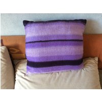 Kissen "Lilatöne" Gewebt Kissen "Lilatöne" Gewebt von Webfee