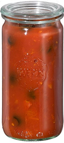 12 x Weckglas/Dekoglas/Stangenglas/Einmachglas "Mini-Stange" inkl. Deckel | 340 ml von Weck