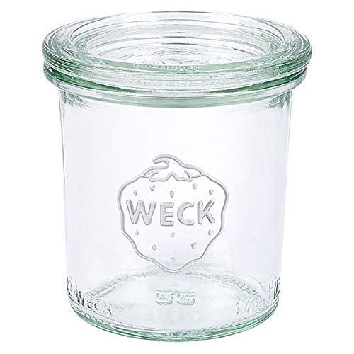 Weck Mini Sturzglas, Glas, Transparent, 180 von Weck