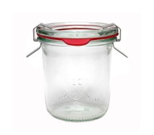 48 Weck Gläser 140 ml Einmachgläser Sturzgläser Weckgläser/inkl Einkochringe Klammern Glasdeckel WSK von Weck