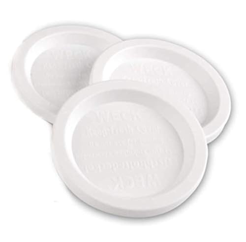 5 x Weck Stay Fresh Abdeckungen Ø 80mm von Weck