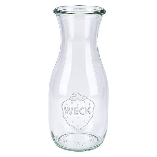 6x WECK-Saftflasche 530ml mit Öffnung RR 60 6x WECK-Saftflasche 530ml mit Öffnung RR 60 von Weck
