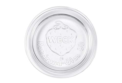 Deckel 80mm f.Weck-Gläser von Weck