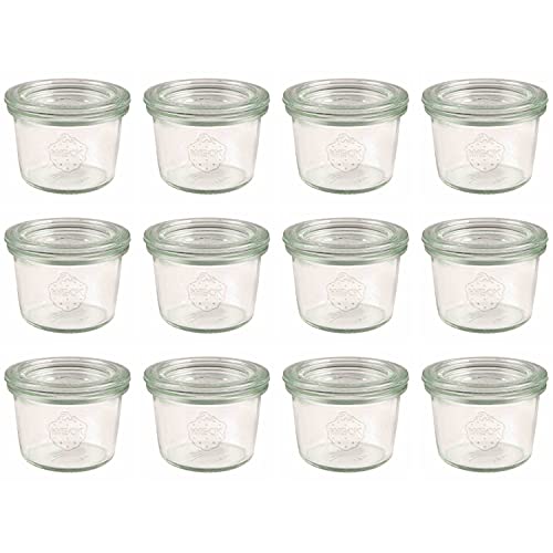 Ministurzglas 50 ml Original Weck 12 Stück mit Deckel von Weck