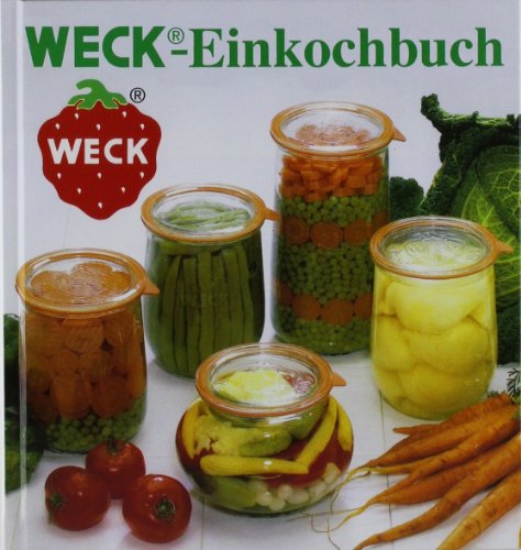 WECK Einkochbuch 00006376 deutsch, Buch zum Haltbarmachen von Lebensmittel, Einmachen von Obst & Gemüse, Anleitung zum Einkochen, gebundene Ausgabe, 144 farbige Seiten, mit Fotos, 19,5 x 18,5 x 1,5 cm, Bunt WECK Einkochbuch 00006376 deutsch, Buch zum Haltbarmachen von Lebensmittel, Einmachen von Obst & Gemüse, Anleitung zum Einkochen, gebundene Ausgabe, 144 farbige Seiten, mit Fotos, 19,5 x 18,5 x 1,5 cm, Bunt von Weck