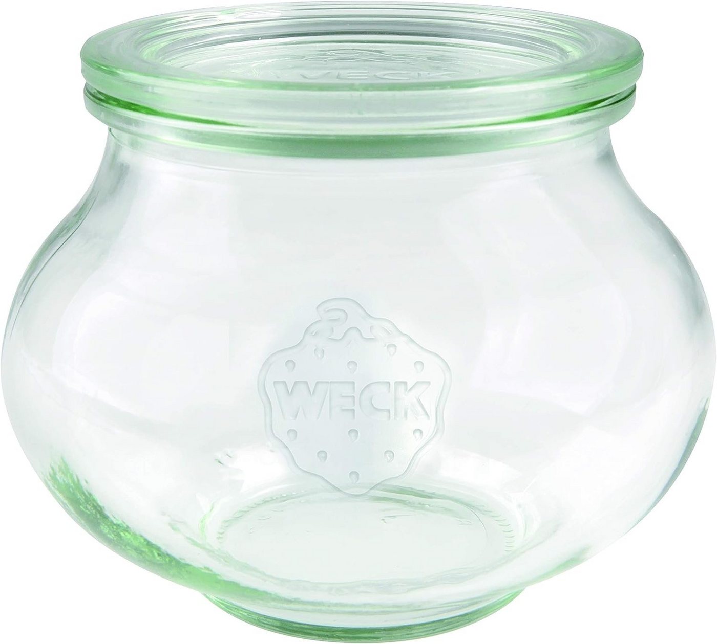 WECK Einmachglas Gläser Schmuckgläser 901, 500 ml (6x Einmachgläser) von Weck