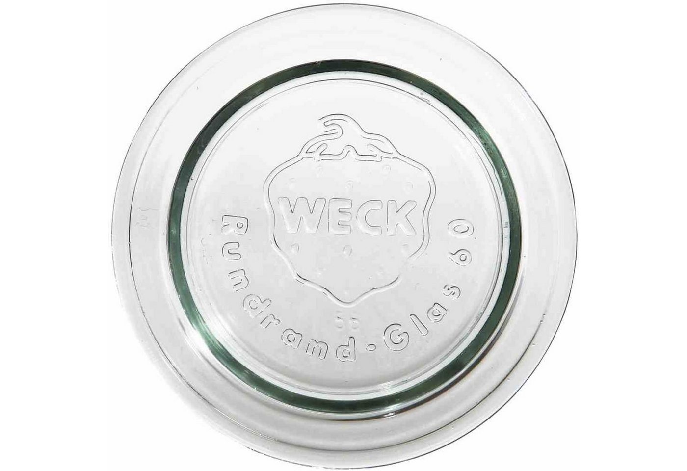 WECK Fermentationsdeckel Ersatzdeckel für Rundrand-Glas 60 mm einzeln von Weck