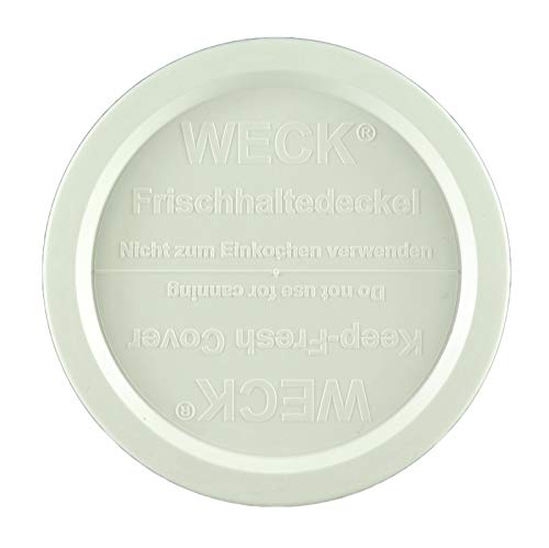 20 Original Frischhaltedeckel Marke Weck RR100 von Weck