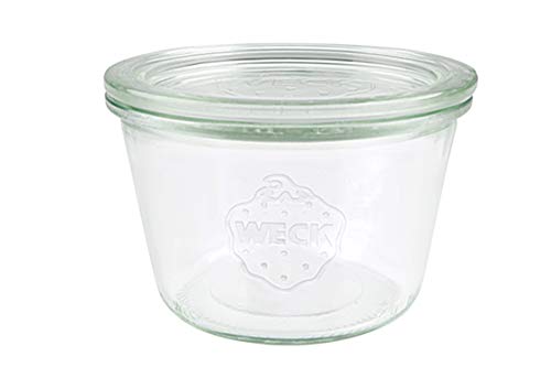 Weck 250 ml Glas #741 Sturz, Transparent (1 Stück) von Weck
