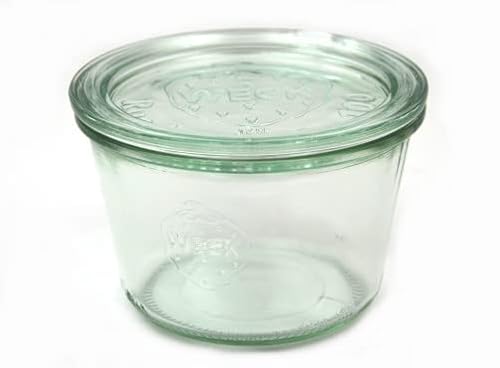 Weck 6 x Rundrandglas 0,25 Einkochglas Sturzglas Sturzform Einkochen von Weck