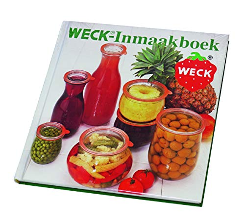 Weck 6379 Einkochbuch niederländisch; Buch zum Haltbarmachen von Lebensmittel; Einmachen von Obst & Gemüse, Anleitung zum Einkochen; gebundene Ausgabe, 144 farbige Seiten, mit Fotos Weiß von Weck