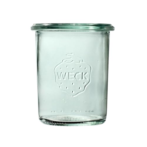 Weck Mini-Sturz 160 ml 12 Stück | Zum Einmachen von Konserven, Säften, luftdichtes Aufbewahren von trockenen Zutaten von Weck