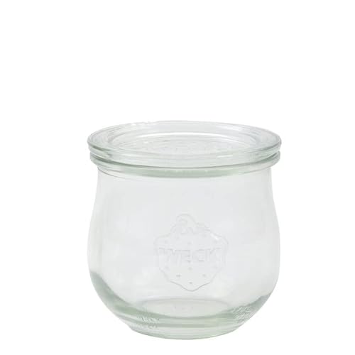 Weck-Tulpen-Glas, runder Rand, glas, durchsichtig, 370 ml von Weck