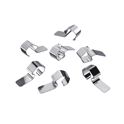 Weck 20 Klammern für Einmach-/ Einkochgläser, Stahl, Silber, 40742251 von Westmark