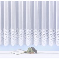 Weckbrodt Gardine "Homburg", (1 St.), Jacquard, strukturiert, halbtransparent, Bordüre, Kante, Sockel, Store Weckbrodt Gardine "Homburg", (1 St.), Jacquard, strukturiert, halbtransparent, Bordüre, Kante, Sockel, Store von Weckbrodt