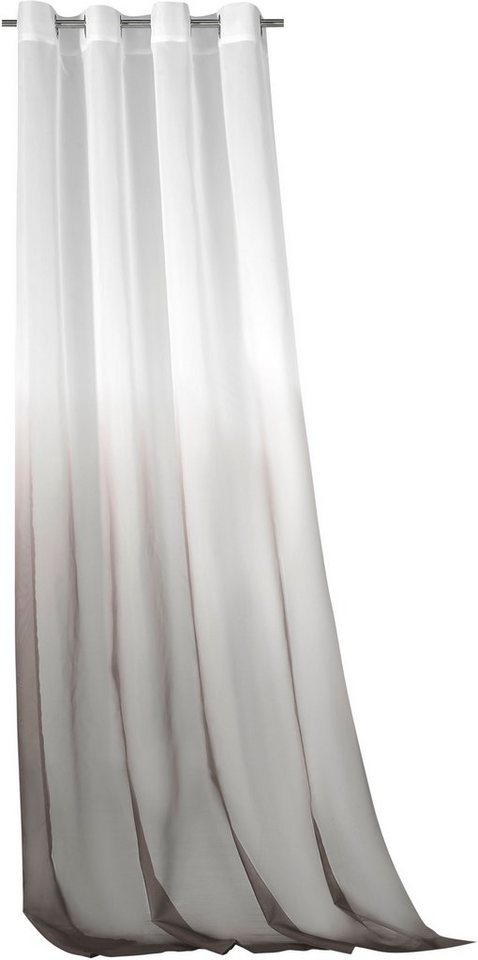 Vorhang Maischa, Weckbrodt, Ösen (1 St), transparent, Voile, transparent mit Farbverlauf von Weckbrodt