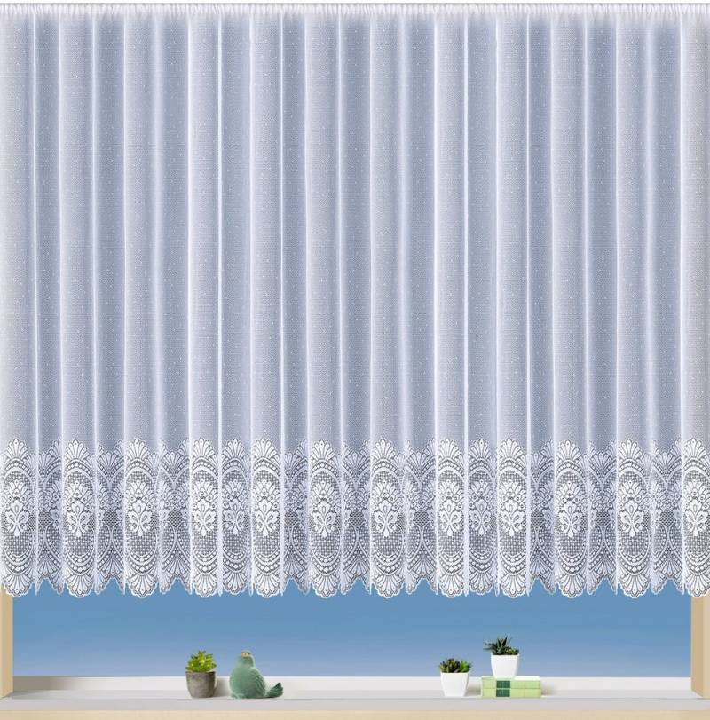 Weckbrodt Gardine Napoli (1 St), Kräuselband, halbtransparent, halbtransparent, Store, strukturiert von Weckbrodt