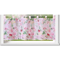 Weckbrodt Scheibengardine "Rosalie", (1 St.), Bistro, Voile, bedruckt, floral, HxB 45x120cm, Gardine, Store von Weckbrodt