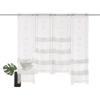 Weckbrodt Scheibengardine "Selina", (1 St.), Hochraff, Gardine, Voile, echte Stickerei, transparent, Store von Weckbrodt