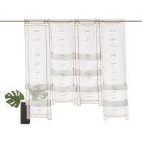 Weckbrodt Scheibengardine "Selina", (1 St.), Hochraff, Gardine, Voile, echte Stickerei, transparent, Store von Weckbrodt