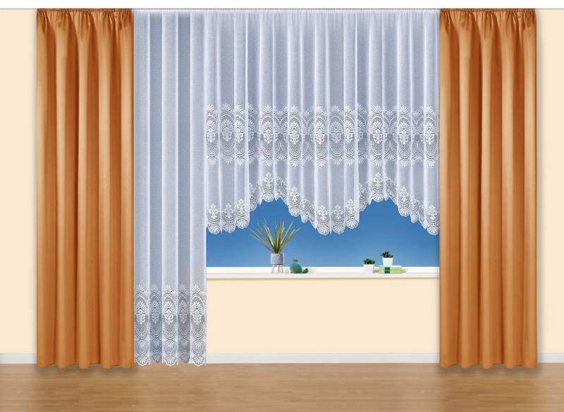 Weckbrodt Vorhang Nicoletta (1 St), Kräuselband, blickdicht, Gardine, Store, Übergardine, blickdicht von Weckbrodt