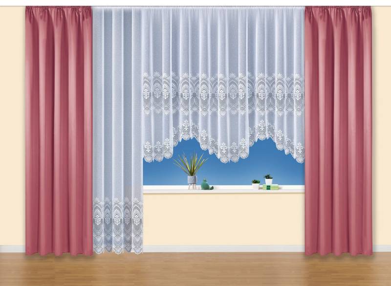 Weckbrodt Vorhang Nicoletta (1 St), Kräuselband, blickdicht, Gardine, Store, Übergardine, blickdicht von Weckbrodt