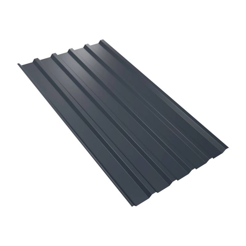 Weckman Trapezblech W35 Stahl 7.100 mm x 1.070 mm x 0,5 mm Anthrazit von Weckman