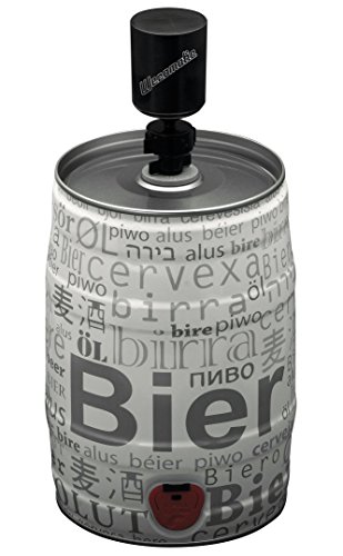 Wecomatic Bier Protector mit Handpumpe - Frischhalteverschluss für 5l Bierfass inkl. Gummistopfen von Wecomatic