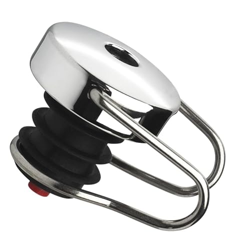 Champagne Fresh De Luxe II - Stopfen | Messing verchromt | Standardflasche von Wecomatic