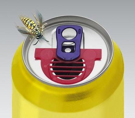 Wecomatic Drink Protector - Wespenschutz/Bienenschutz/Insektenschutz für Trinkdosen/Getränkedosen (20 STK.) von Wecomatic