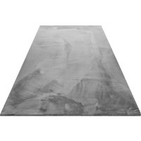 Wecon home Basics Hochflor-Teppich "Anna", rechteckig, 25 mm Höhe, Wohnzimmer, Schlafzimmer, Felloptik, sehr weich und flauschig, Uni von Wecon Home Basics