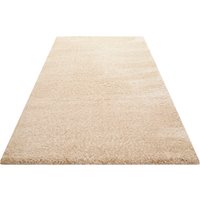 Wecon home Basics Hochflor-Teppich "Smilla", rechteckig, Wohnzimmer von Wecon Home Basics