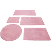 Wecon home Basics Badematte "Joris", rutschhemmend beschichtet, strapazierfähig, waschbar, viele Größen, Badezimmerteppich, uni von Wecon Home Basics