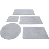 Wecon home Basics Badematte "Joris", rutschhemmend beschichtet, strapazierfähig, waschbar, viele Größen, Badezimmerteppich, uni von Wecon Home Basics