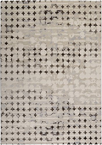 Esprit Home, Kurzflor Teppich aus Polyester und Polypropylen, Velvet Spots (80 x 150 cm, beige, braun) von Wecon Home