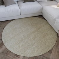 Wecon home Wollteppich "Hamptons THIRTEEN", rund, 10 mm Höhe, Schurwolle, Kurzflor, Wohnzimmer, Schlafzimmer, elegant, Wellen-Design Wecon home Wollteppich "Hamptons THIRTEEN", rund, 10 mm Höhe, Schurwolle, Kurzflor, Wohnzimmer, Schlafzimmer, elegant, Wellen-Design von Wecon Home