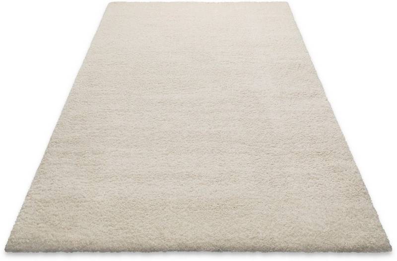 Wecon home Hochflor-Teppich STUDIO zero, rechteckig, Höhe: 35 mm, weicher und kuscheliger Flor, Wohnzimmer, Schlafzimmer, im Berber-Stil von Wecon home