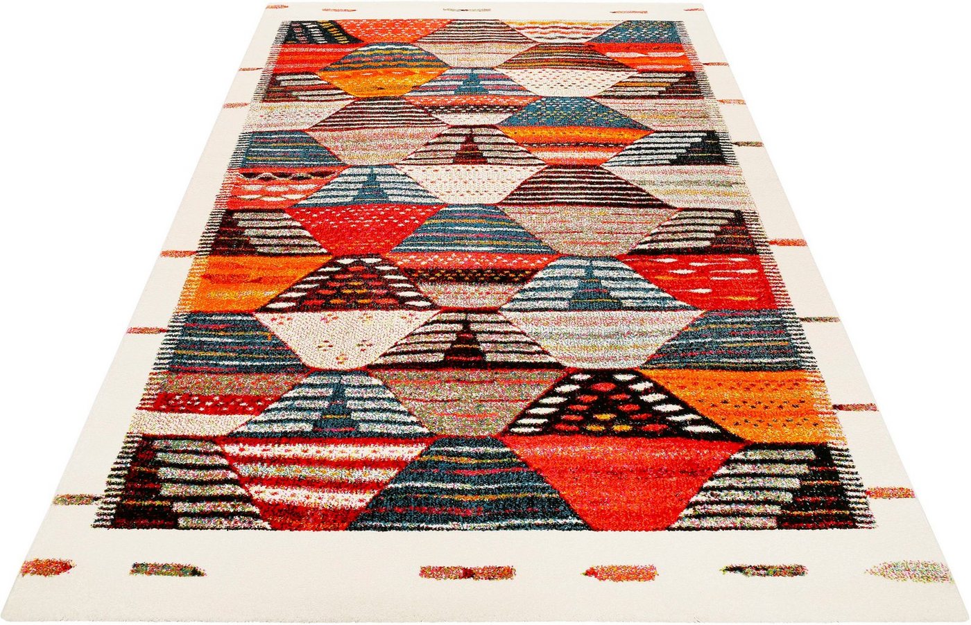 Teppich Modern Berber, Wecon home, rechteckig, Höhe: 13 mm, Wohnzimmer von Wecon home