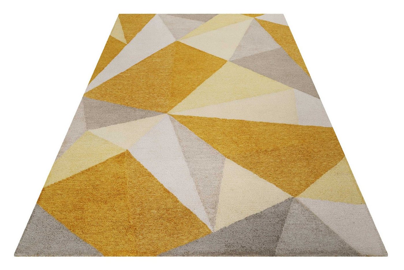 Teppich Next Time 2.0, Wecon home, rechteckig, Höhe: 8 mm, modern, handgefertigt, geometrisches Design für Wohn-, Schlafzimmer von Wecon home