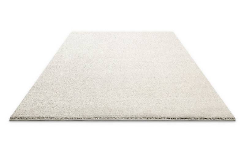 Wecon home Hochflor-Teppich Manta, rechteckig, Höhe: 25 mm, Läufer, Langflor maschinell gewebt, robust, Wohn- & Schlafzimmer, uni von Wecon home